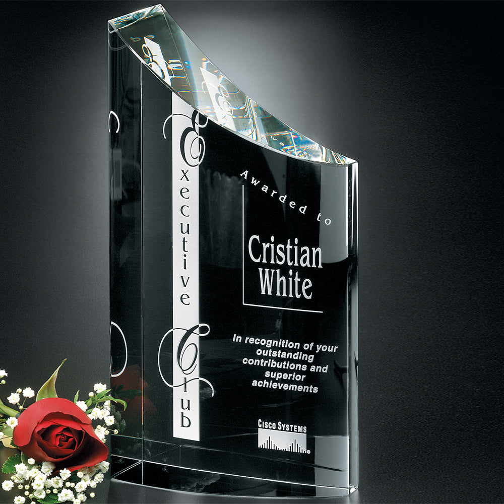 Pacifico Award 10"; sample personalization shown