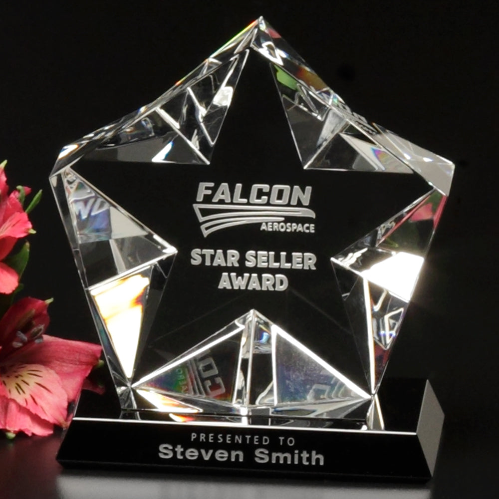 Penta Star 4-1/2"; sample personalization shown