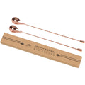 Antique Copper Bar Spoons with gift box 