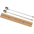 Silver bar spoons with sleek design