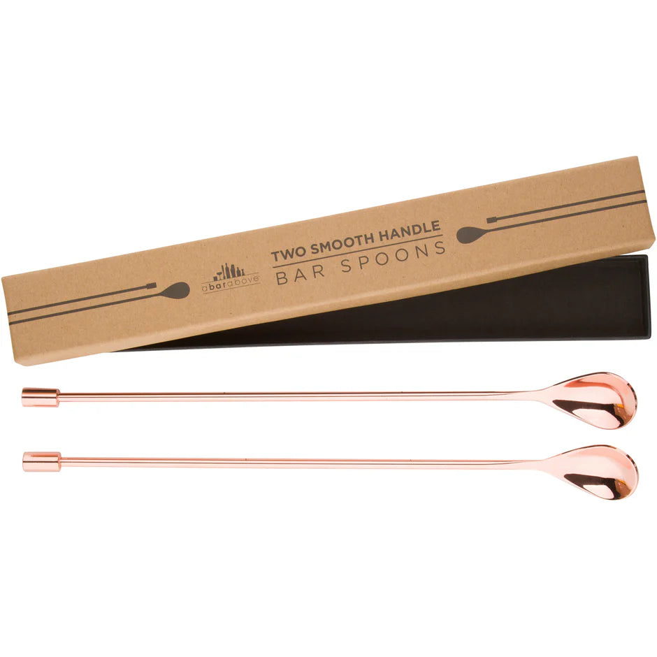 Copper Bar Spoons with a gift box