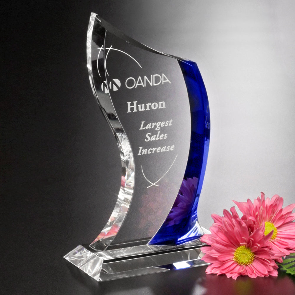Potomac Indigo Award 9"; sample personalization shown