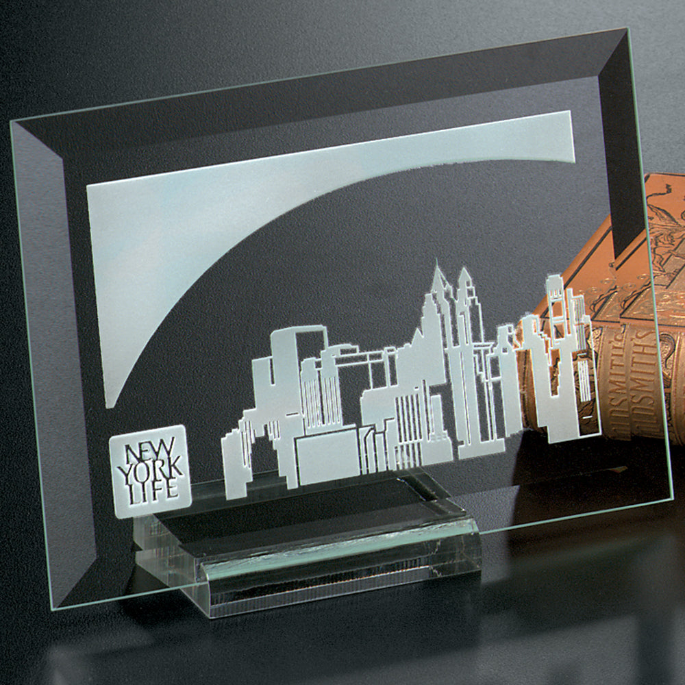 Prisma Rectangle - Large; sample personalization shown