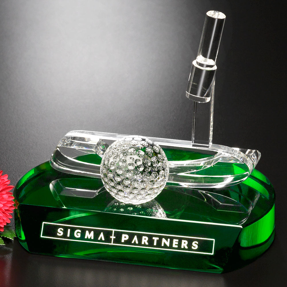 Putter Award 5"; sample personalization shown