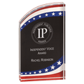Stars & Stripes Rounded Acrylic Award