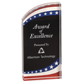 Stars & Stripes Rounded Acrylic Award
