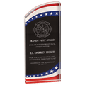 Stars & Stripes Rounded Acrylic Award