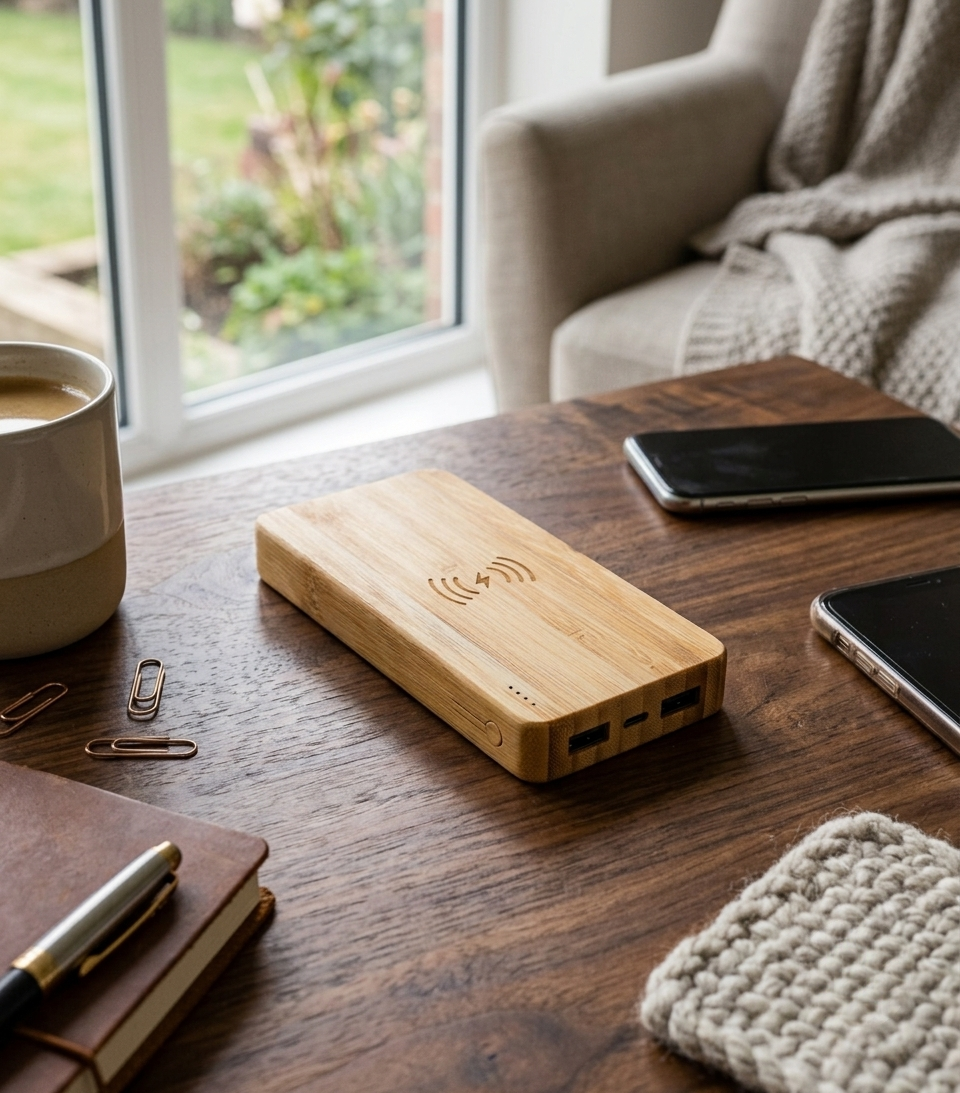 Rectangular Wireless Charger – 5.75 x 2.75 inches