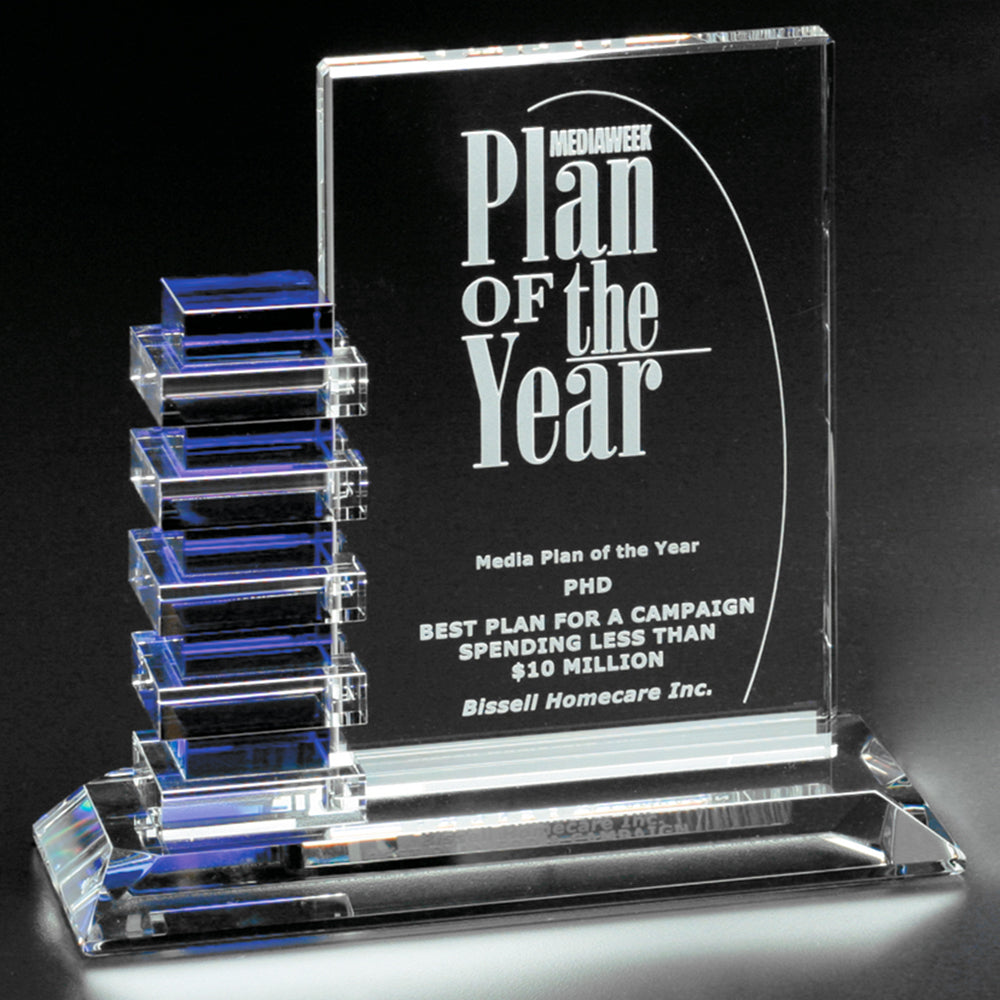 Resolute Award 8-1/2"; sample personalization shown