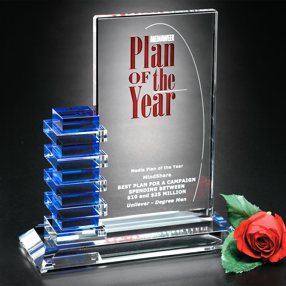 Resolute Award 9-1/2"; sample personalization shown