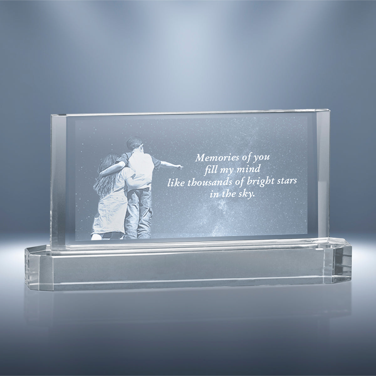 Ridgley Award 4" H; sample personalization shown