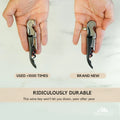 Multi use wine key corkscrew with bottle opener