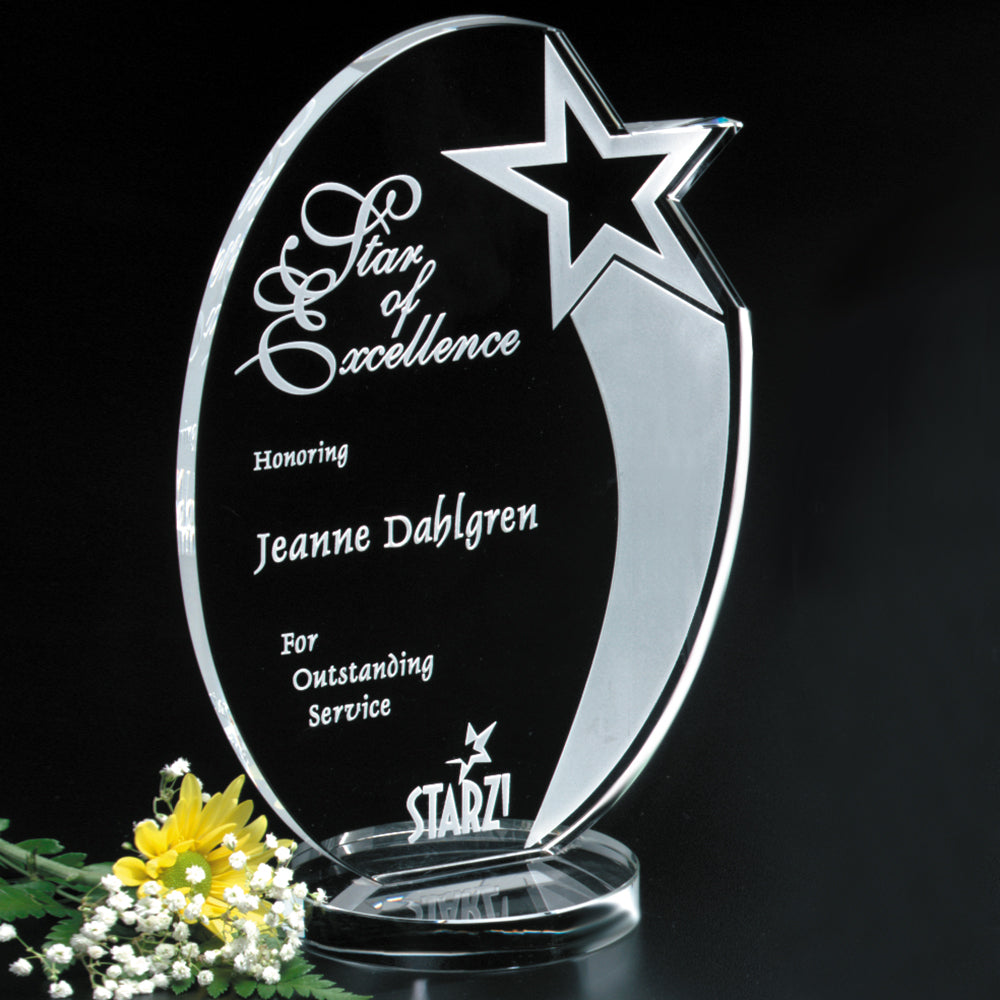 Royal Star 9-1/2"; sample personalization shown