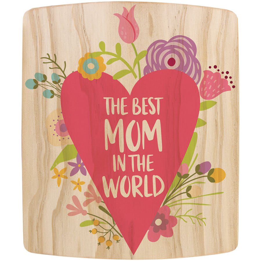 13 1/2" x 11 1/2" Sublimatable Rectangle Wood Cutting Board