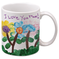 White 11 oz. Sublimatable Ceramic Mug