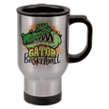 Silver Stainless Steel 14 oz. Travel Mug