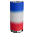 High quality 12oz Slim Can Cooler RWB