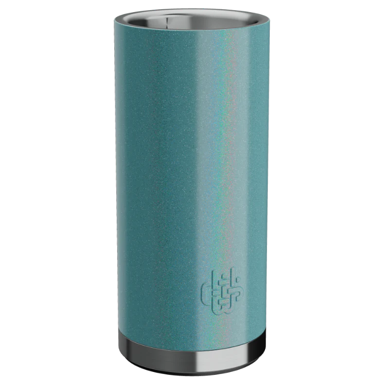 Beautiful 12oz Slim Can Cooler TEAL