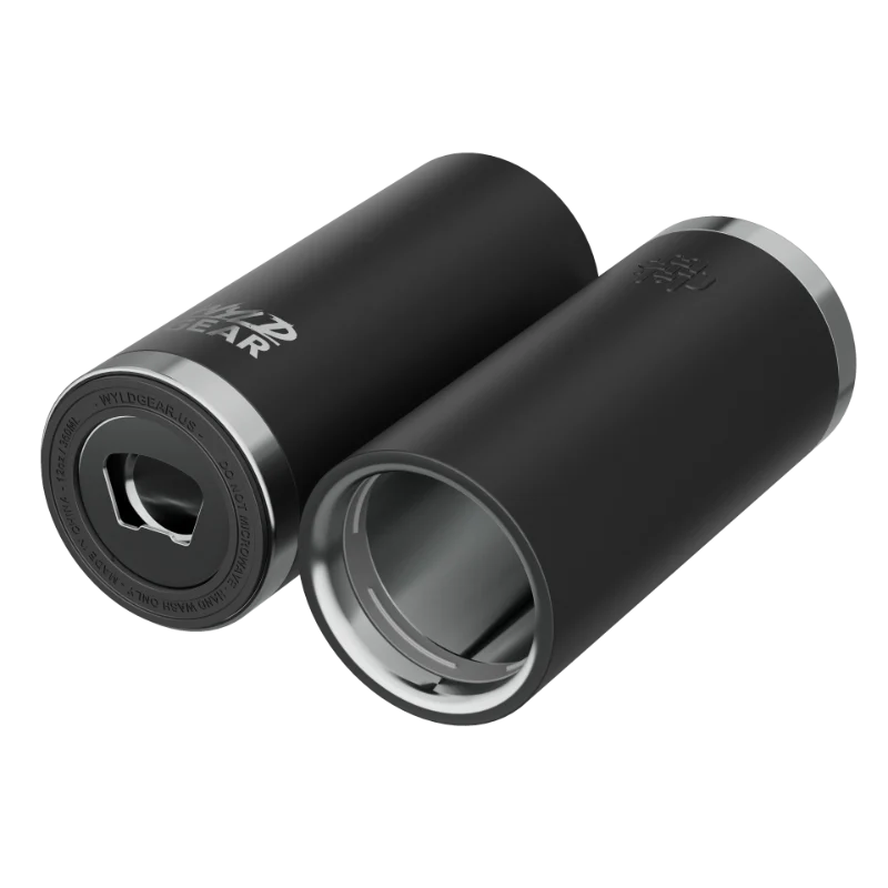 Beautiful 12oz Slim Can Cooler BLACK