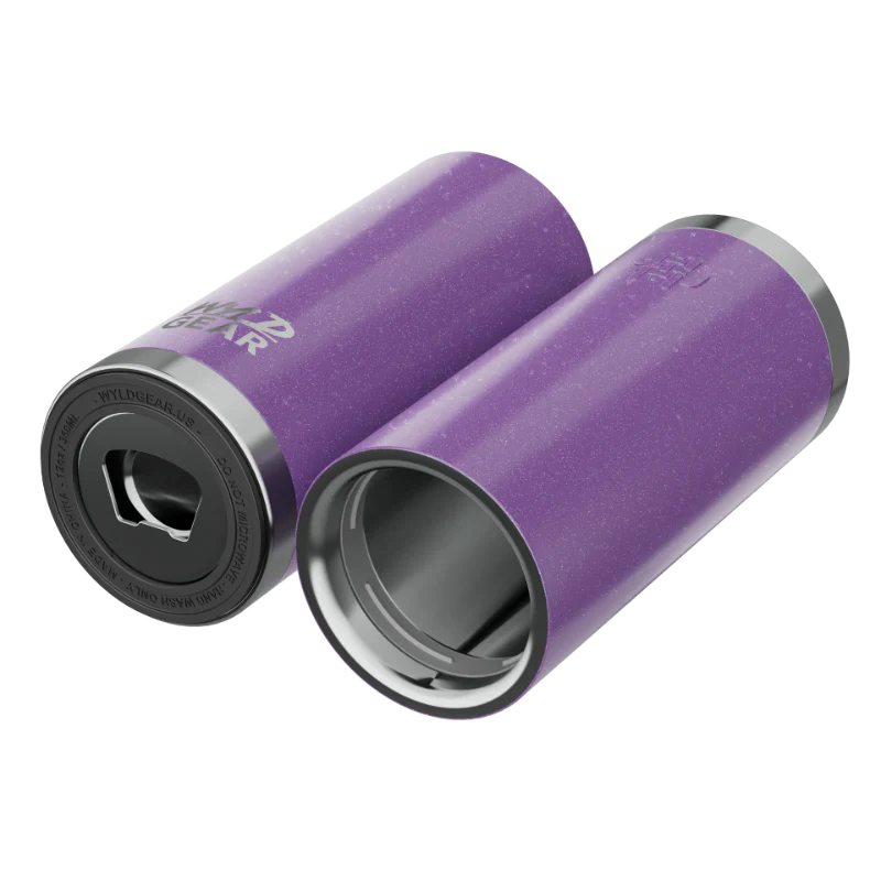 Beautiful 12oz Slim Can Cooler PURPLE