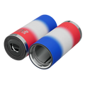 Premium 12oz Slim Can Cooler RWB