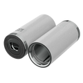 Beautiful 12oz Slim Can Cooler WHITE
