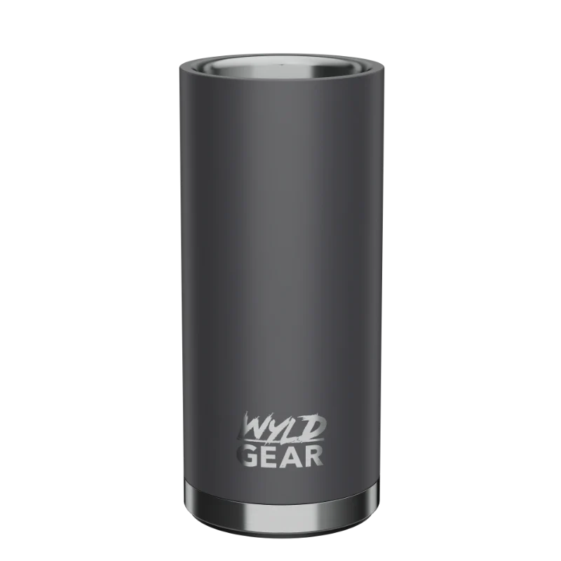 12oz Slim Can Cooler Grey