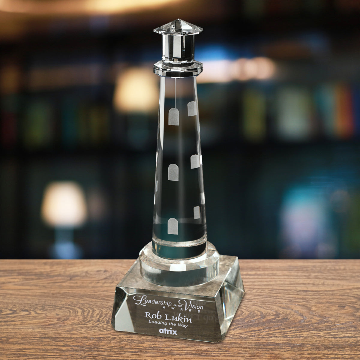 Spirit Rock Lighthouse 7"; sample personalization shown