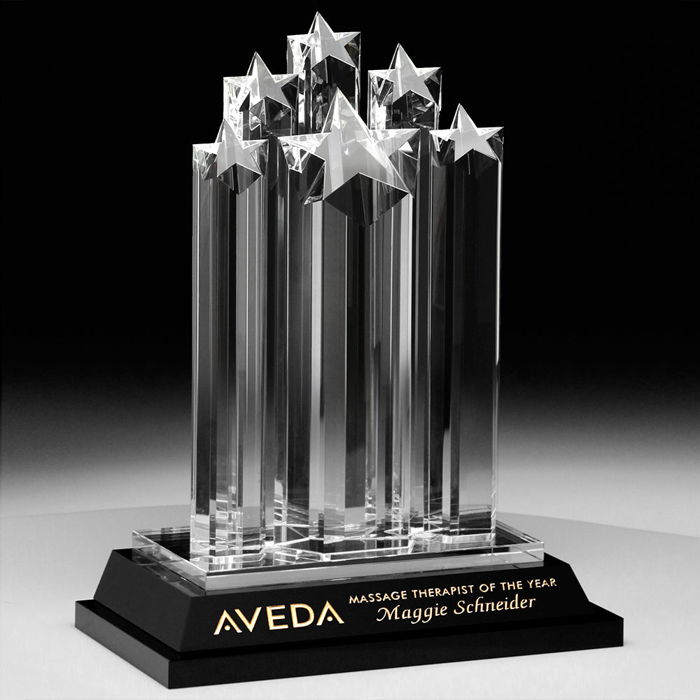 Starburst Award 12"; sample personalization shown