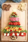 Rubberwood Cutting Board with Well - 18