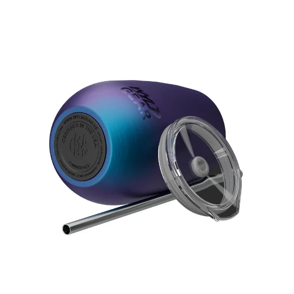 Underside of 12oz Wyld Whiskey & Wine Tumbler Twilight