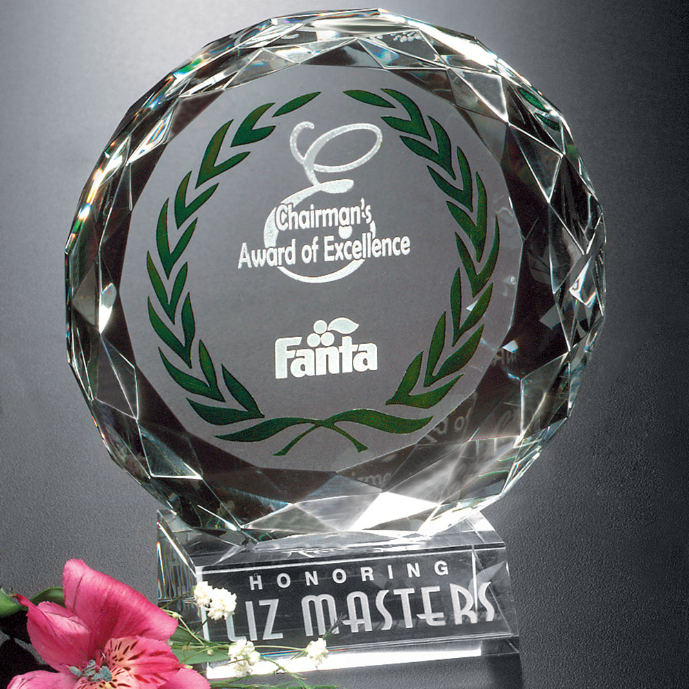 Sundance Award 4" Dia.; sample personalization shown