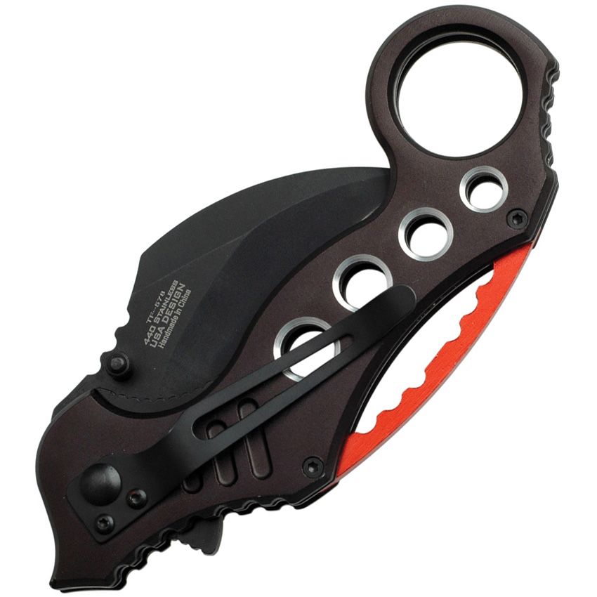 Karambit Linerlock Black A/O