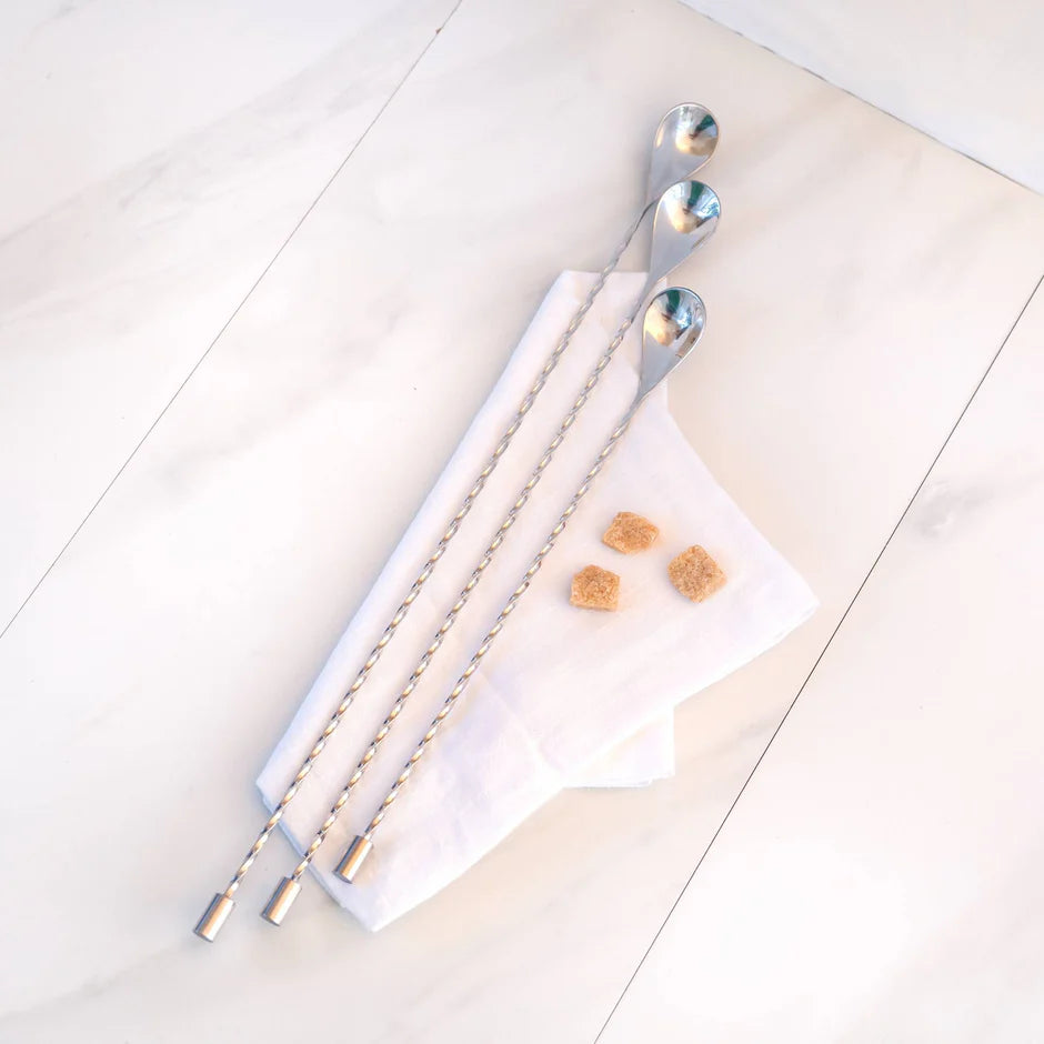 Cocktail spoons in 12-inch, 15-inch, and 17-inch sizes