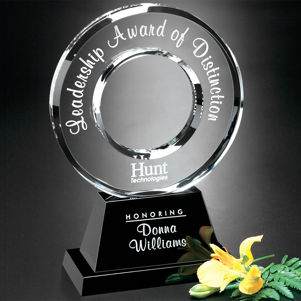 Torus Award 8-1/2"; sample personalization shown