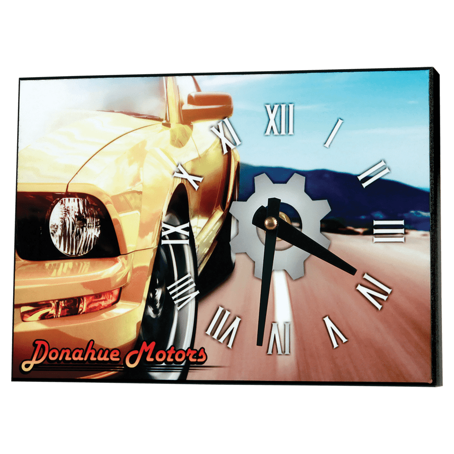 5.5" x 8" Unisub Sublimatable Offset Clock Kit