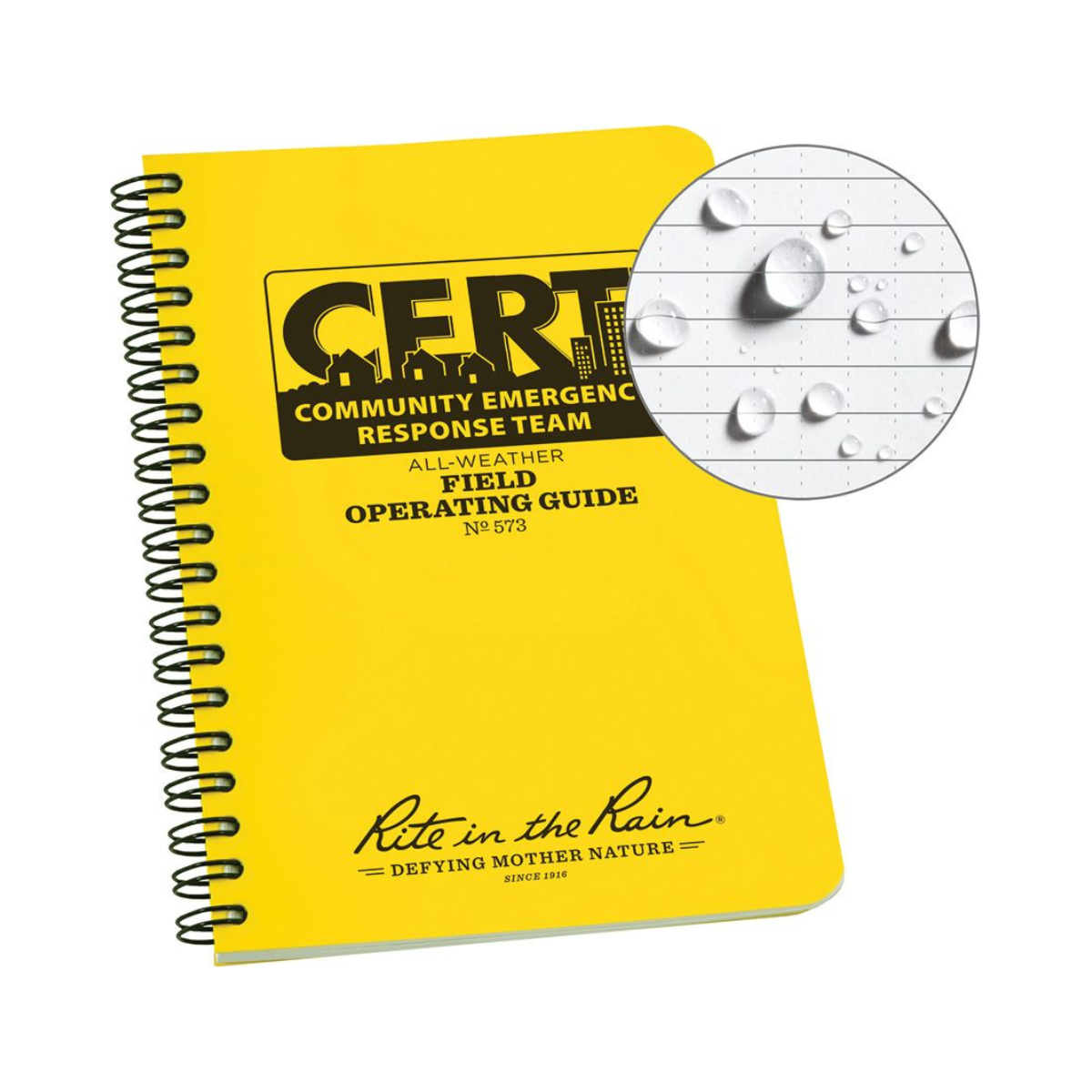 CERT Field Operators Guide with 1 Engraving