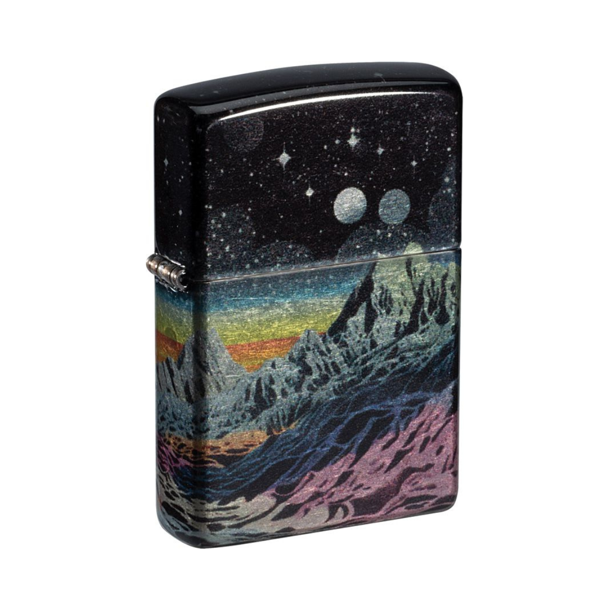 Space In Color Lighter with 1 Engraving