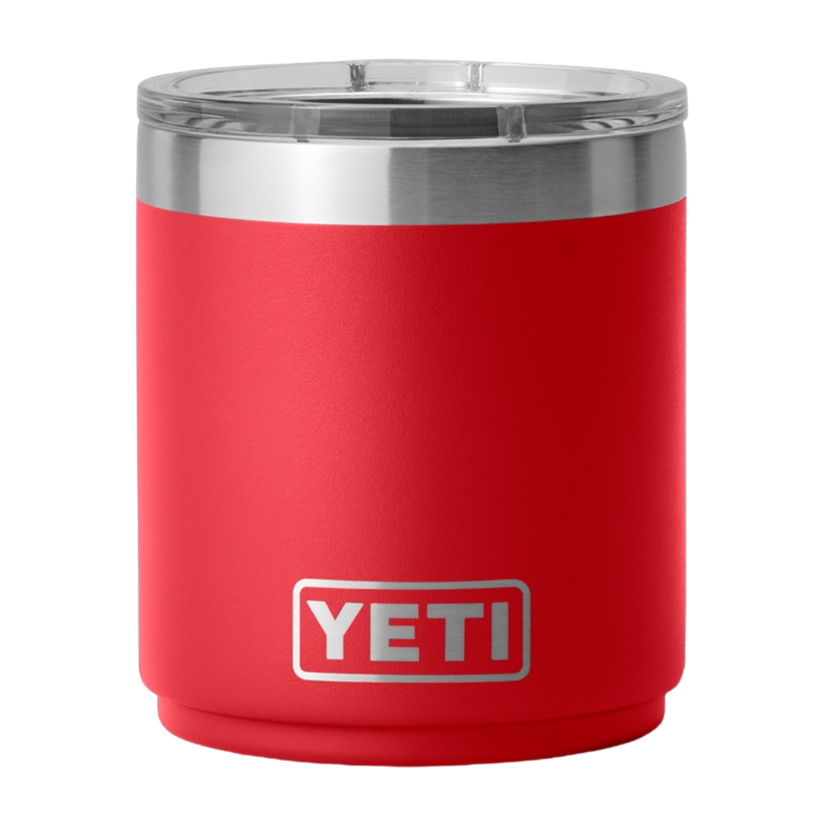 YETI 10 oz Lowball Rescue Red V2 with 1 Engraving