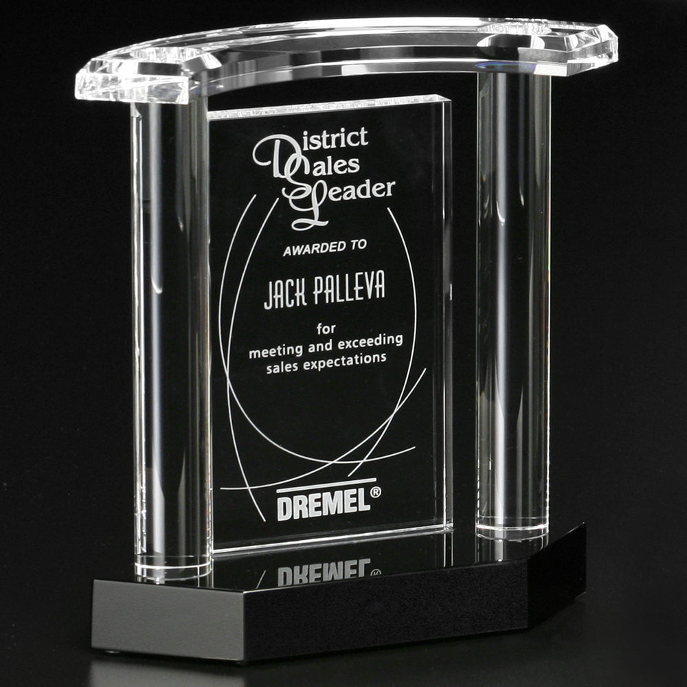 Vanessa Award 8"; sample personalization shown