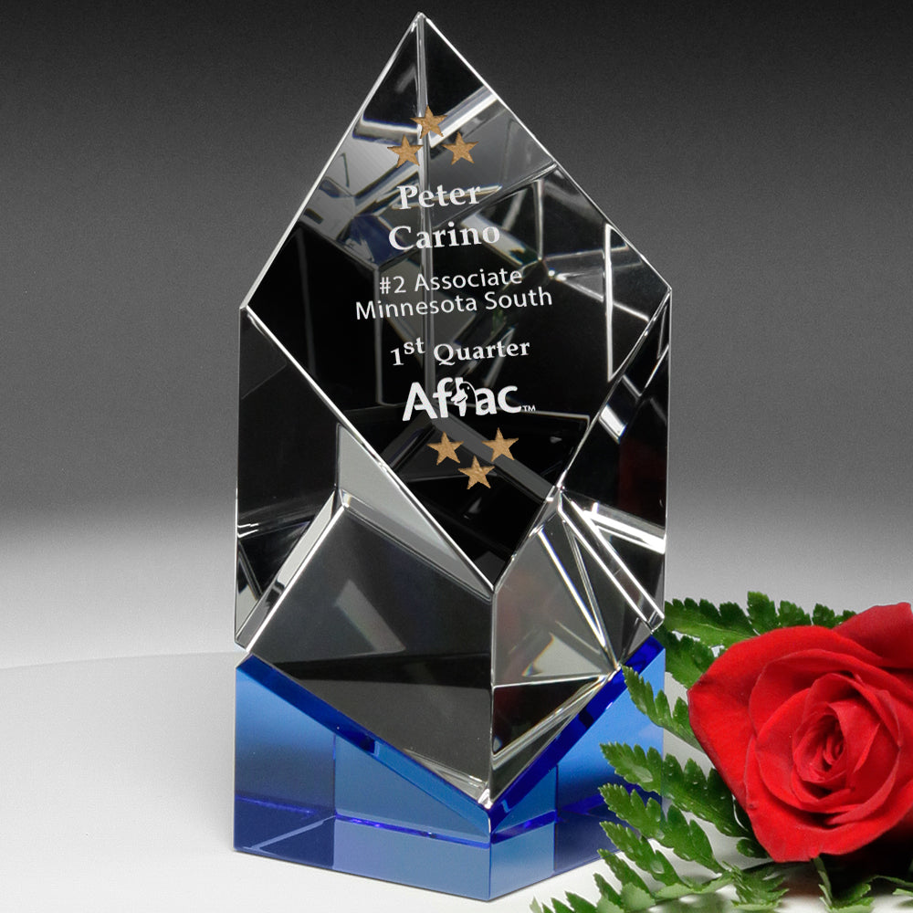 Vicksburg Indigo Award 7"; sample personalization shown