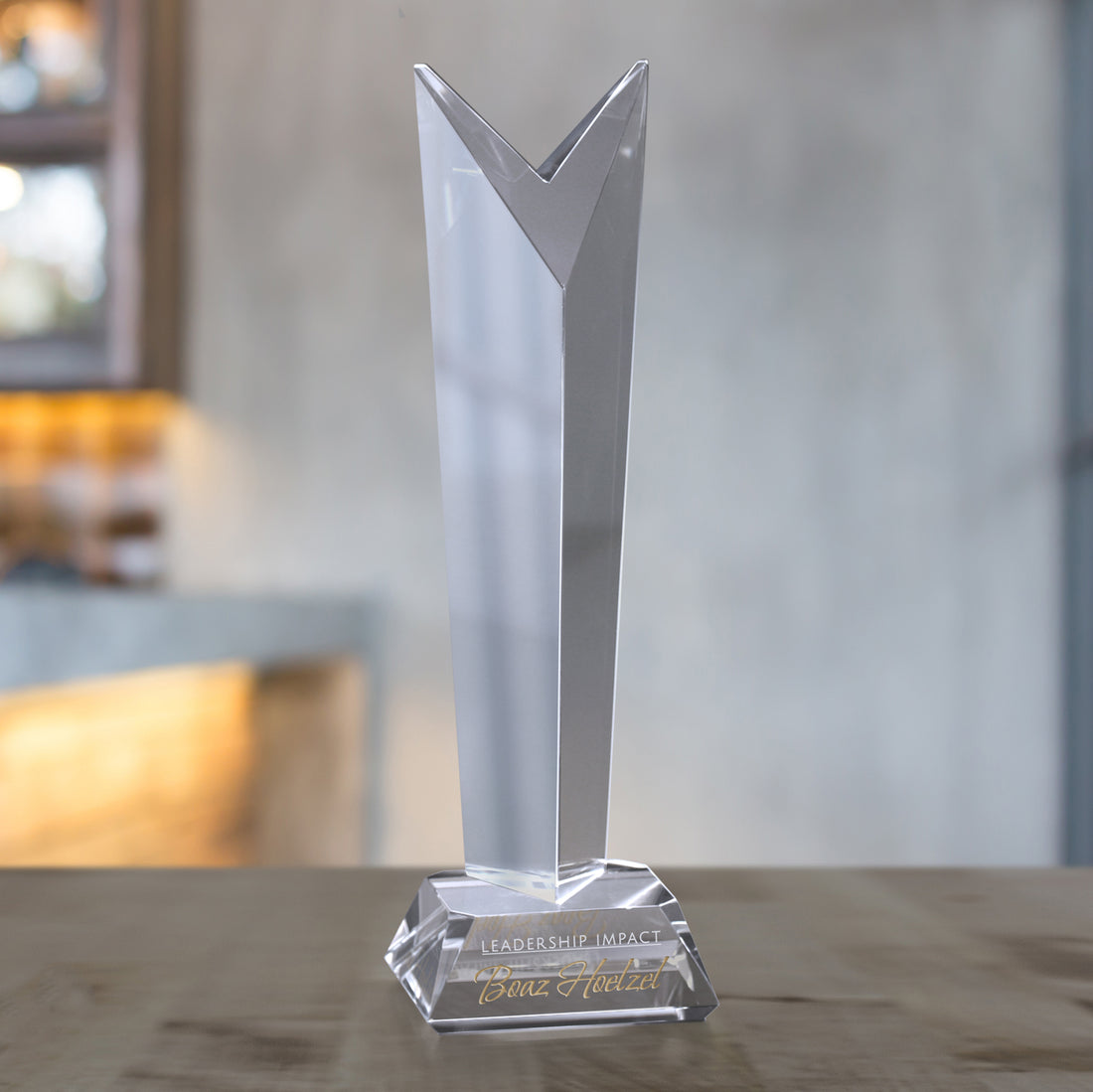 Vincent Award 12-1/2"; sample personalization shown