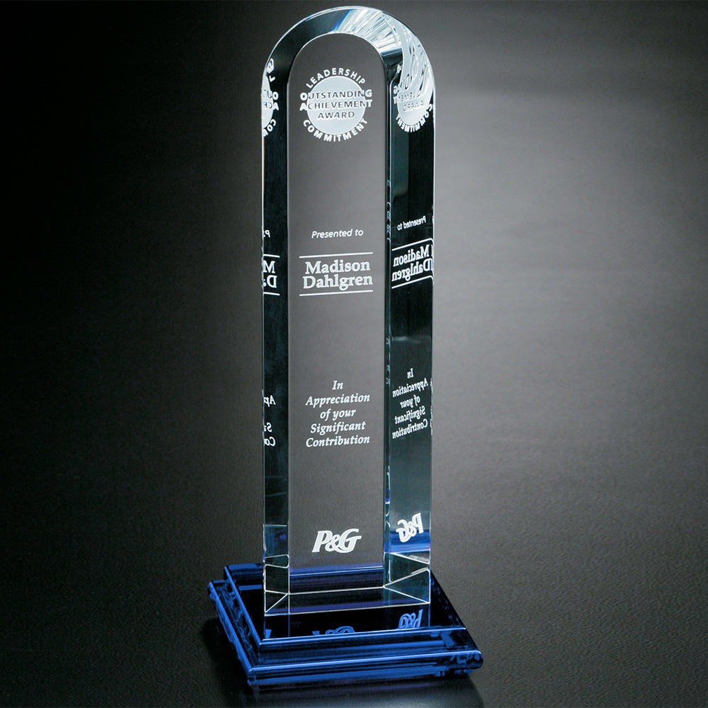 Vision Award 9-1/2"; sample personalization shown