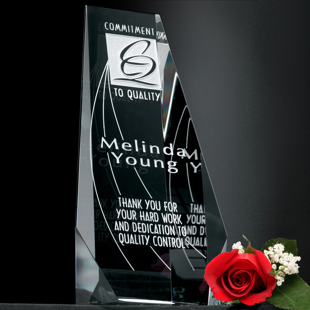 Wedgewood Award 6"; sample personalization shown