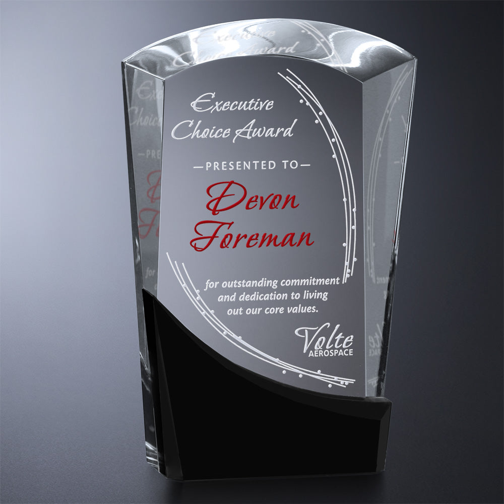 Wellton Sable Award 6"; sample personalization shown