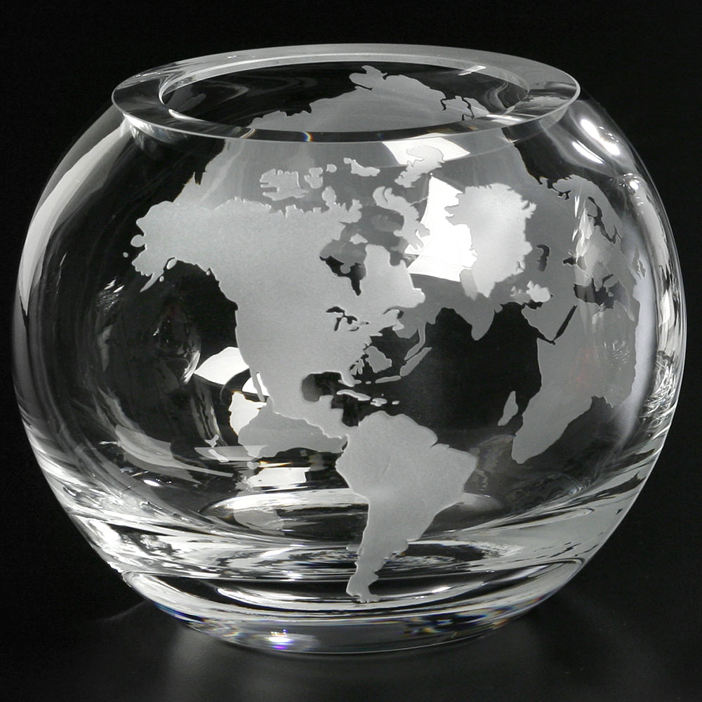 Windermere Global Bowl 7" Dia.; sample personalization shown