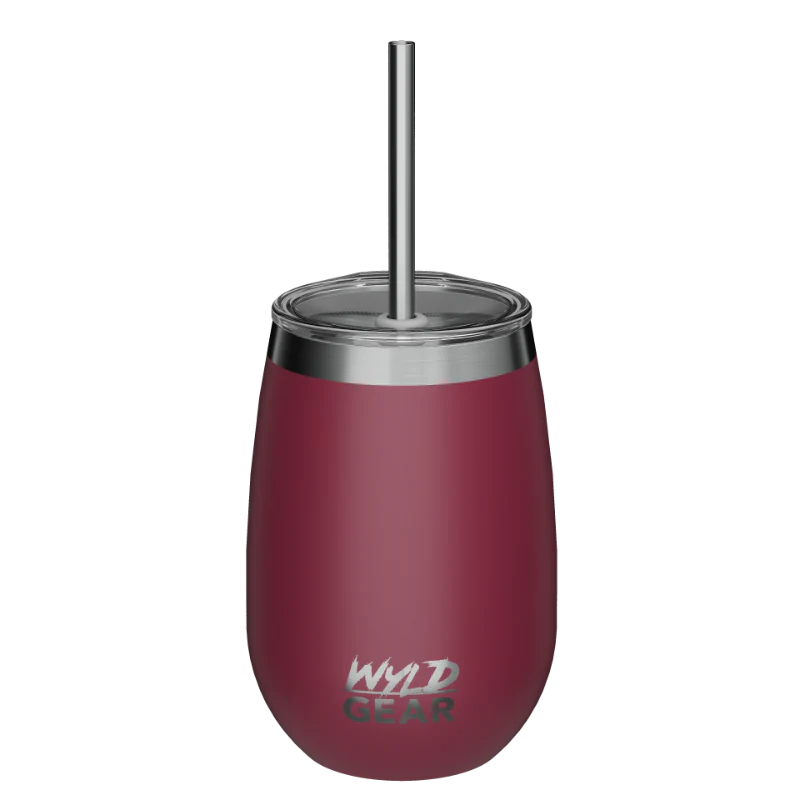 12oz Wyld Whiskey & Wine Tumbler MAROON