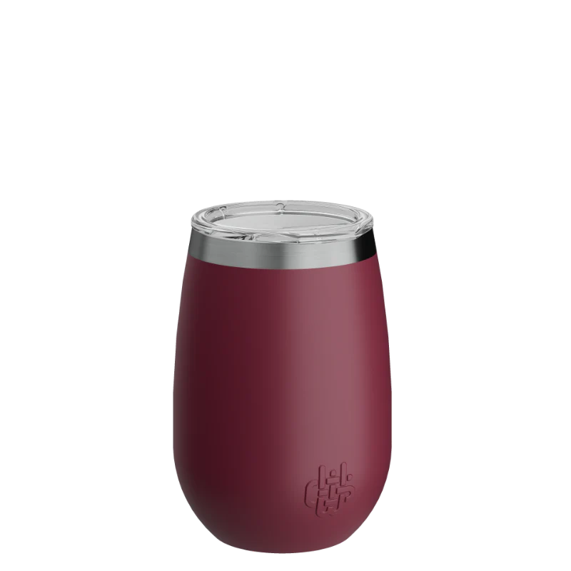 beautiful 12oz Wyld Whiskey & Wine Tumbler MAROON