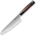 Japanese Style Chef's Knife Black & Red Handle