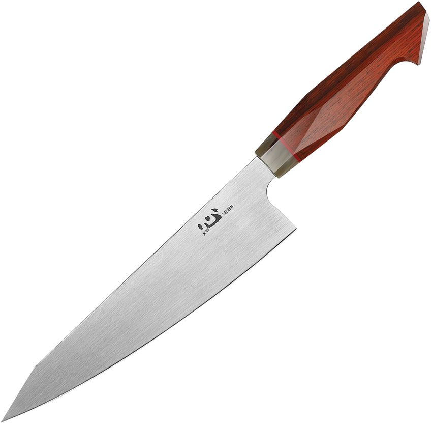 Japanese Style Chef's Knife Angled Handle